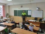 Инспекторы ВАИ Росгвардии в Томской области рассказали детям о правилах дорожного движения на дороге
