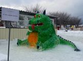 Конкурс снежных фигур прошел в Cеверском соединении Сибирского округа Росгвардии