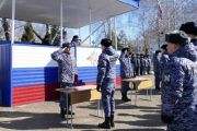 Молодые сотрудники Росгвардии в Томске торжественно присягнули на верность Отечеству