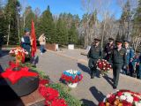 Начальник Управления Росгвардии по Томской области в День Победы почтил память погибших героев Великой Отечественной войны