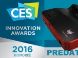 Лазерный игровой проектор Acer Predator Z850 получил награду крупнейшей выставки бытовой электроники
