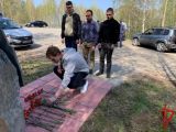 Память погибших сослуживцев почтили росгвардейцы в Томске