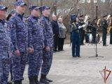 «Парад у дома ветерана» провели росгвардейцы в Томске