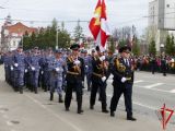 Парадный расчет Росгвардии прошел торжественным маршем в День Победы в Томске