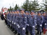 Парадный расчет Росгвардии прошел торжественным маршем в День Победы в Томске