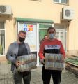 «Пивзавод «Южная Заря 1974»» совместно с «Донским волонтерским центром» передал 7 000 бутылок воды двум больницам Ростова-на-Дону