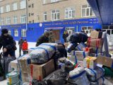 Помощь в погрузке гуманитарной помощи на Донбасс оказала Росгвардия в Томске