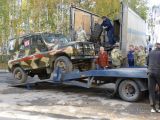 Помощь в погрузке гуманитарной помощи на Донбасс оказала Росгвардия в Томской области