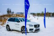 Рекламным агентством IQ было проведено экспонирование Volvo на горнолыжном курорте «Солнечная Долина»
