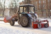 Уборка снега Площадь Александра Невского