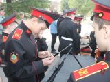 Военнослужащие Северского соединения Росгвардии провели для школьников военно-патриотическую акцию «День призывника»