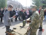 Военнослужащие Северского соединения Росгвардии провели для школьников военно-патриотическую акцию «День призывника»