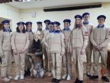 Военнослужащие Томской области рассказывают о героях северским школьникам